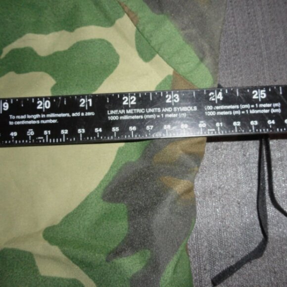 BDU WOODLAND CAMOUFLAGE szMEDIUM GORE-TEX PARKA COLD WX JACKET w/HOOD JM 288 - Picture 14 of 16